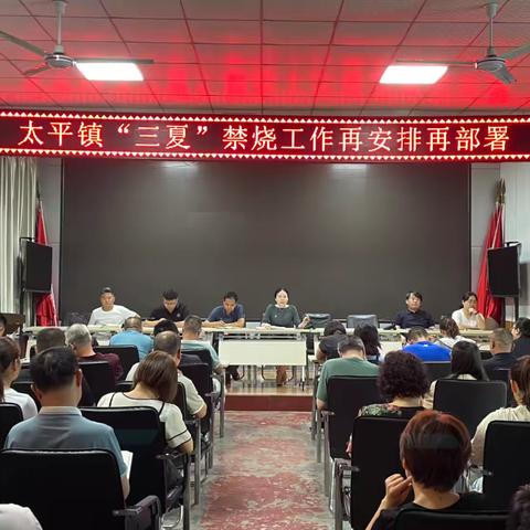 太平镇：“三夏”生产不松懈 筑牢禁烧防控网
