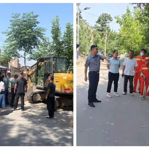 太平镇——环境卫生清理整治，我们在行动