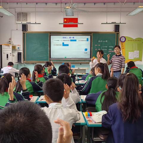 学校部进行学期第一轮教研组内教学公开课