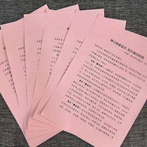 稽查局纪委开展廉政系列活动                          喜迎甲辰龙年