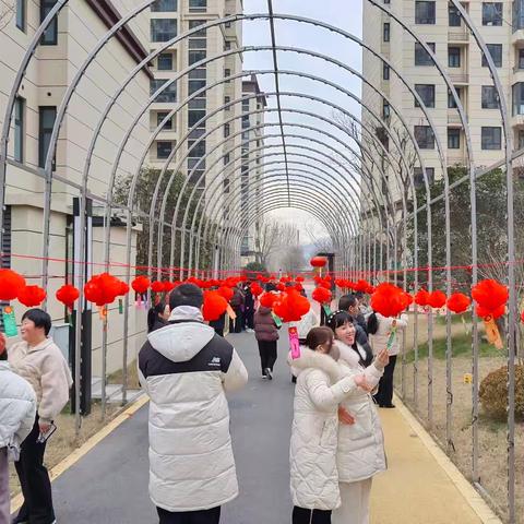 朱兰街道园林社区开展"欢喜共团圆，趣味过元宵”文化活动