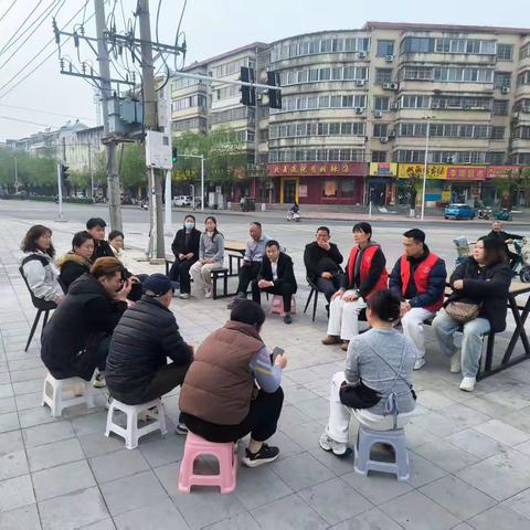 朱兰街道园林社区“小板凳议事会”聚企商社“一条心” 共绘治理“同心圆”