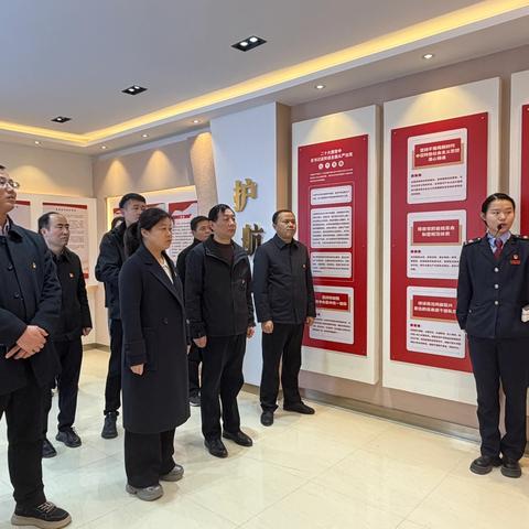 强党性·传红魂·守廉心｜县委第一巡察组临时党支部、县行政审批服务局党支部联合开展主题党日活动