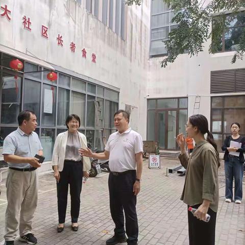 张长丰副市长到海棠区调研“为民办实事”事项、居改社区等工作情况