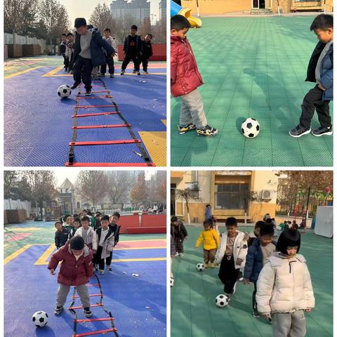 童心飞扬 “足”够精彩 —三幼足球活动记录