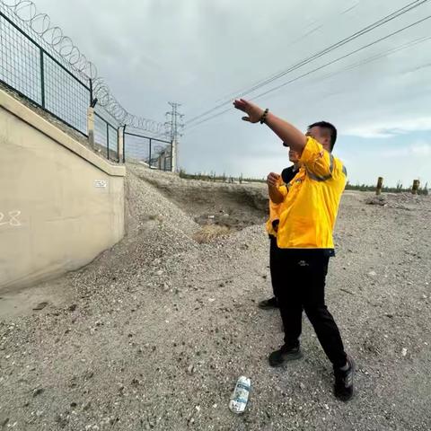 观云追雨紧盯控 及时出巡严防守