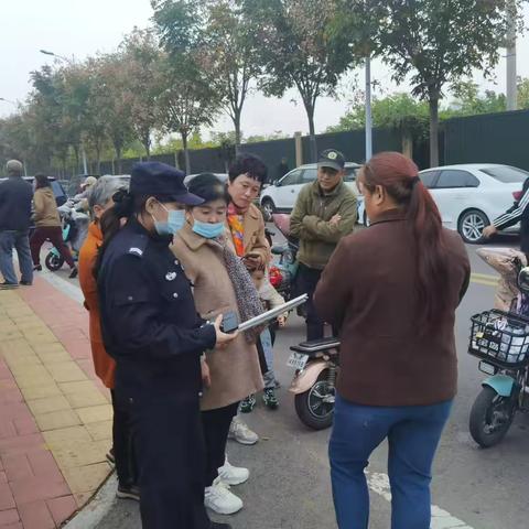 城关派出所深入辖区开展打击网络谣言宣传活动