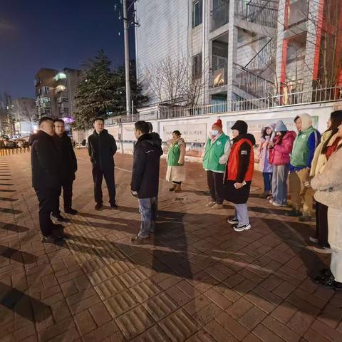 【红聚益家·益家安】纬北路街道刘家庄社区开展除夕烟花爆竹禁燃禁放专项行动