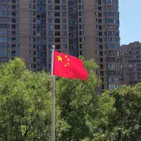 七色光新视界分园第四周升旗仪式