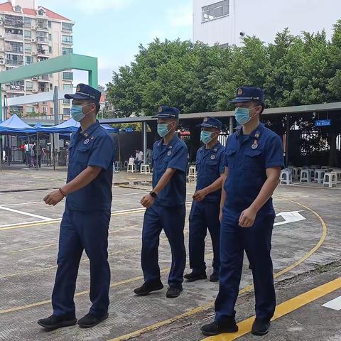 平安法考，消防护航——六约南消防救援站圆满完成国家司法考试考点消防安保工作