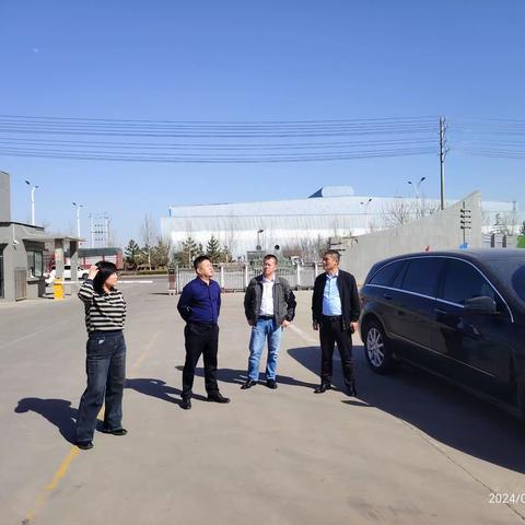邯郸市商贸促进会就大宗物资贸易供应链融资业务到肥乡区实地考察