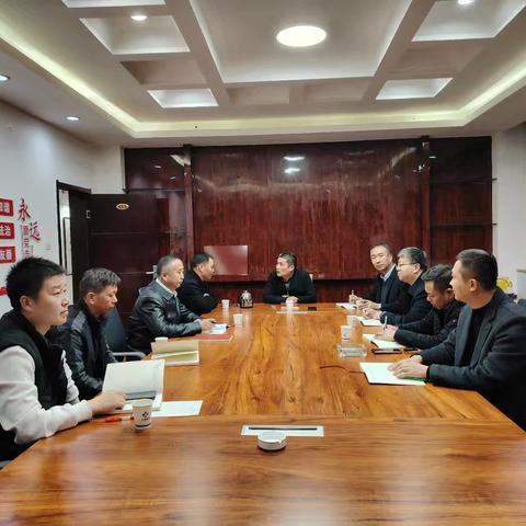 邯郸市商贸促进会党支部召开 11月份党支部会议