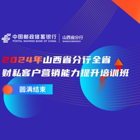 2024年山西省分行全省财私 ﻿客户营销能力提升培训班