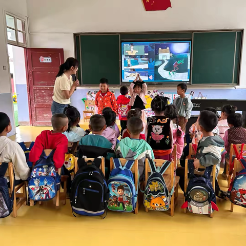 赛教学  展风采  促成长———梁原学区横渠村幼儿园进行了课堂教学评赛活动