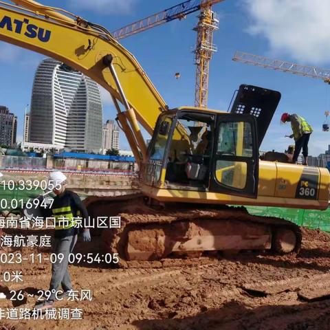 市生态环境局组织开展11月份非道路移动机械尾气抽测执法工作