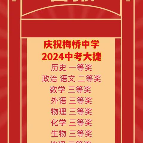 梅桥中学荣耀时刻： 中考全优与运动会佳绩双丰收