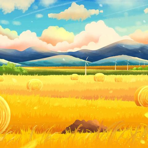 金秋盛景 ﻿——湘河店小学共庆丰收节
