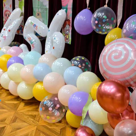 名贝幼儿园10月 拉布布主题生日会