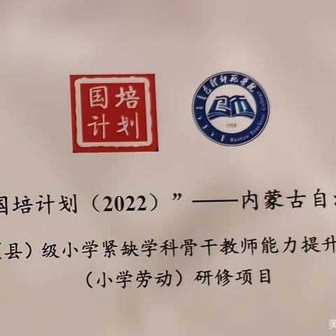 专家引领助成长，名校示范促提升—“国培计划（2022）”内蒙古自治区级小学紧缺学科骨干教师培训