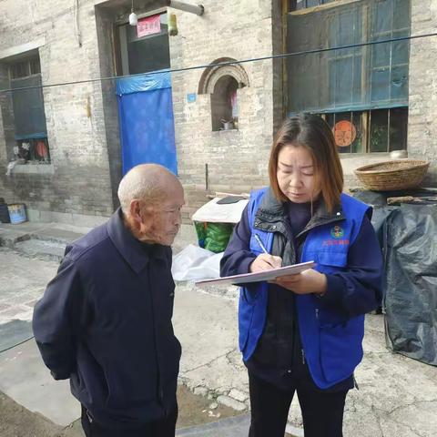 南泉庄网格员十一月工作动态