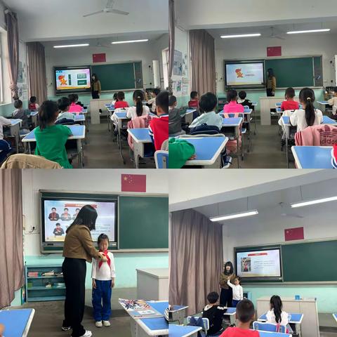 牢记党的教导，争做强国少年 ——夏庄小学入队仪式