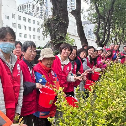 “人人争当绿色使者、生态先锋”绿色种植主题党日活动