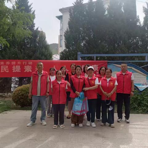 青羊镇紫东社区、平顺县疾病预防控制中心联合开展“全民提素养 人人享健康”主题活动