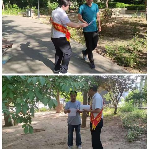 张家口银行安次支行周边社区反假币宣传