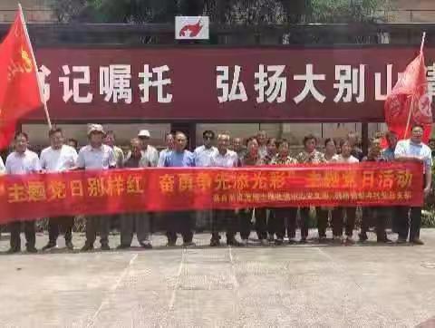 彭冲村“庆七一，感恩党，学习贯彻党的二十大精神”主题党日活动