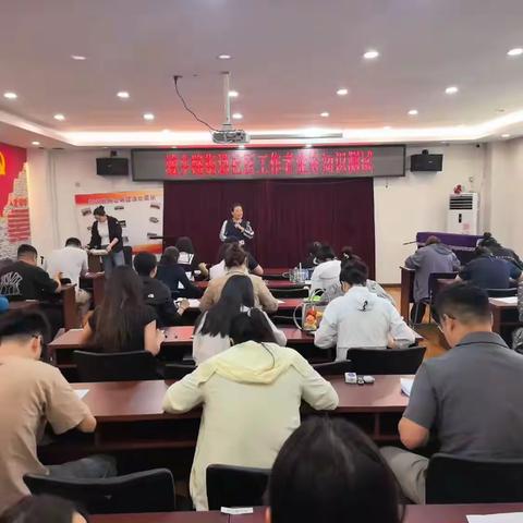以考促学强本领｜城乡路街道组织开展社区工作者业务能力测试