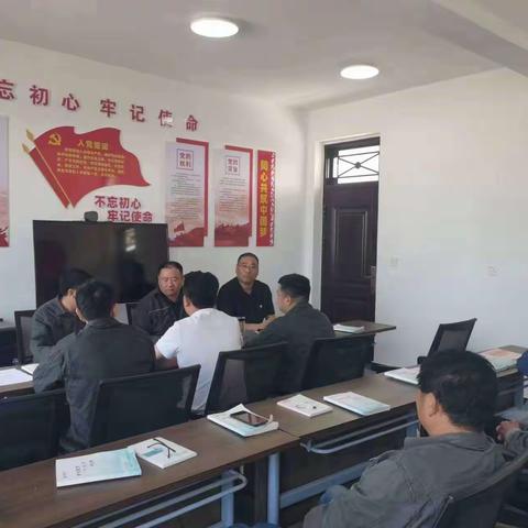 郸城公司领导班子到分包乡所参加供电所晨会