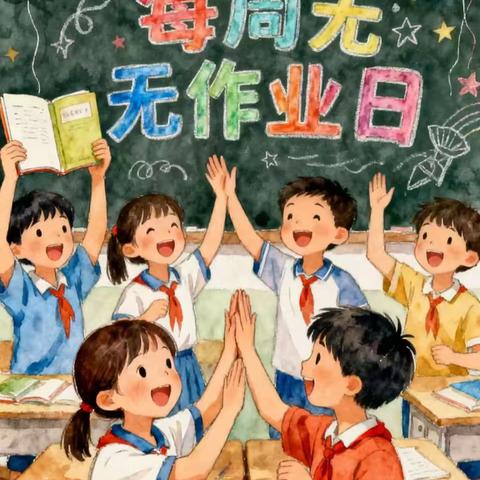 让孩子在自主成长中绽放多元精彩 ——吉安市新村小学周三“无作业日”上线！