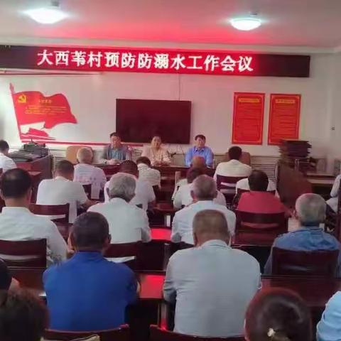 千泉街道大西苇村开展【安全“童”行  谨防溺水】安全教育宣传活动