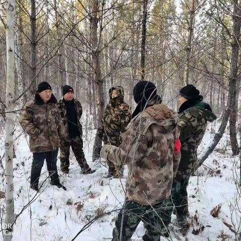 十八站林业局白银纳林场春节期间场区安全部署