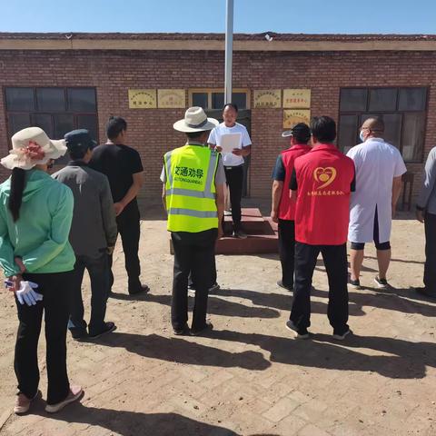 南湖镇南井村“三抓三促”行动—开展灾情应急演练 提高减灾救灾能力