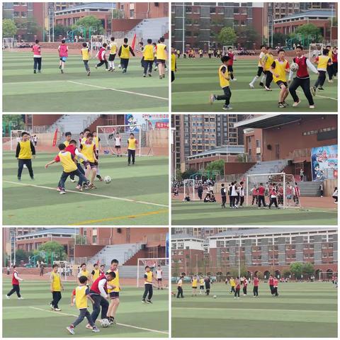 1904班四月班级活动掠影：绿茵逐梦与书香同行