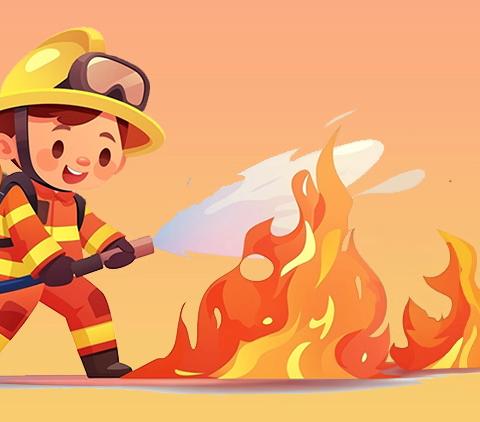 【安全演练】消防在童心，安全伴“童”行——枣峁梁幼儿园消防演练