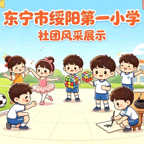 以社团为翼，赴成长之约 -----东宁市绥阳第一小学社团展示活动