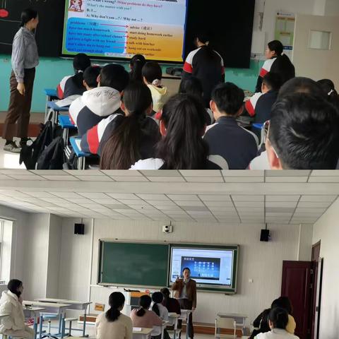 岔河中学承办送教下乡活动 共促教学发展