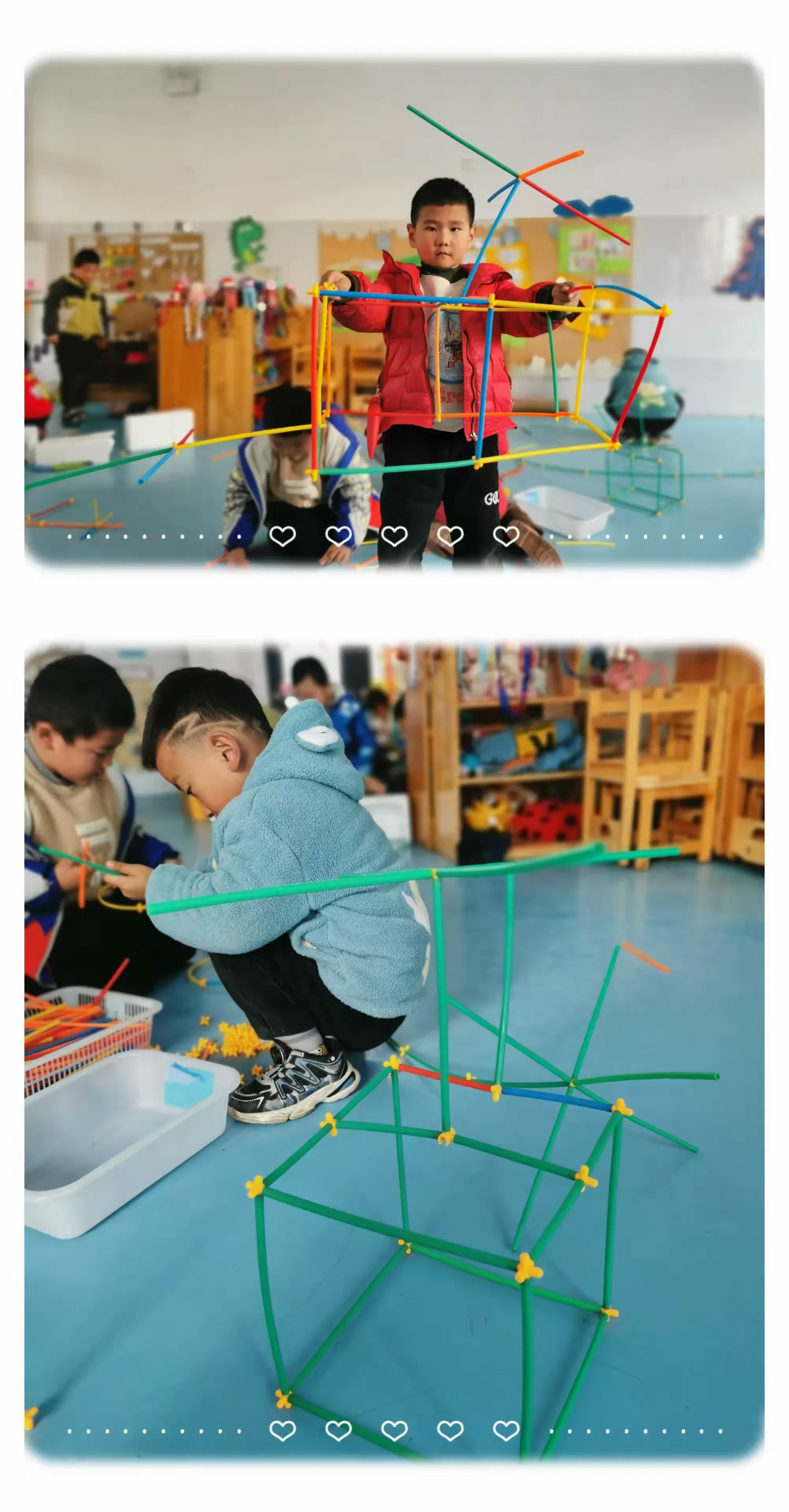 固河镇中心幼儿园胡集分园中班区域观察记录