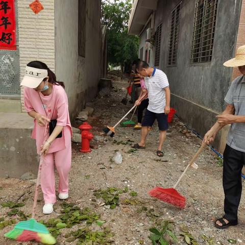 黄塘社区开展“清洁家园、防蚊灭蚊灯”夏秋季爱国卫生专项活动