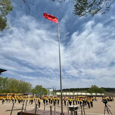 队列队形赛风采，广播体操展英姿——台吉营乡中心小学2025春季队列队形及会操比赛纪实
