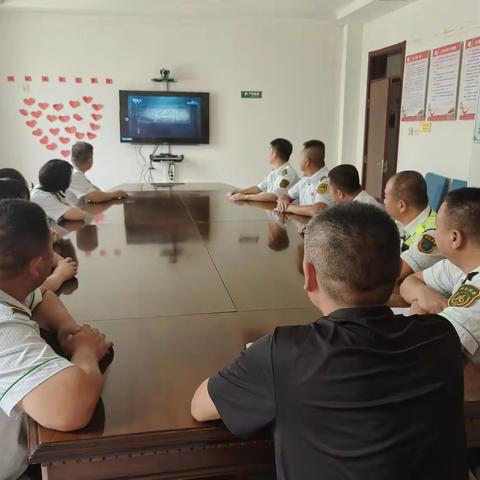 馆陶收费站党支部开展警示教育主题党日活动