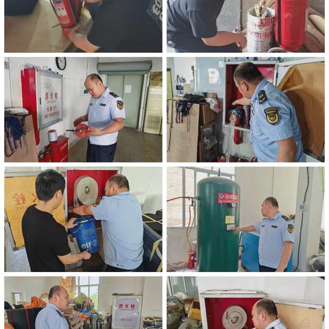 盖山镇开展第八届数字峰会期间安全检查工作（2025.04.29）