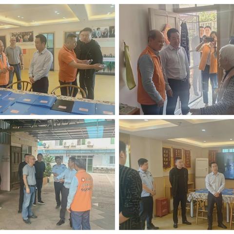 盖山镇党委主要领导带队开展“五一”节前安全生产检查工作（2025.4.30）