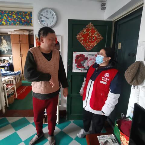 七东社区开展困难群体入户，传递温暖