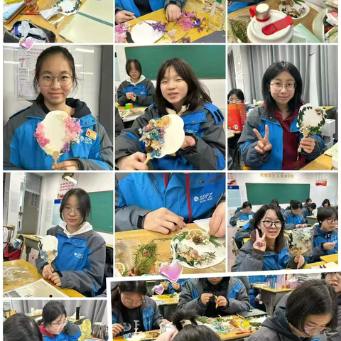 高中校园花艺课：指尖绽放的春日浪漫