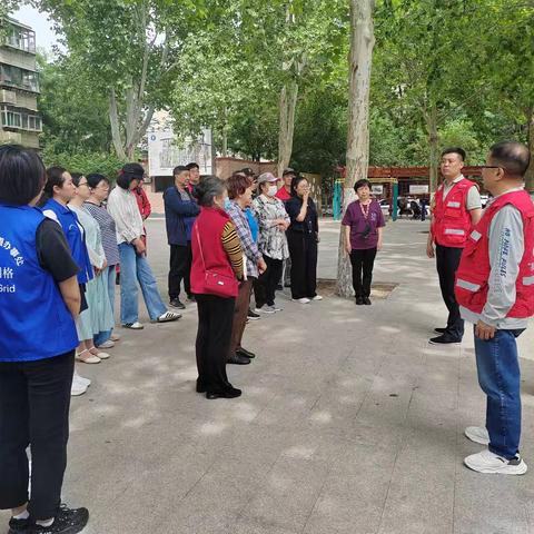 甸柳新村第二社区开展防灾减灾宣传周系列活动