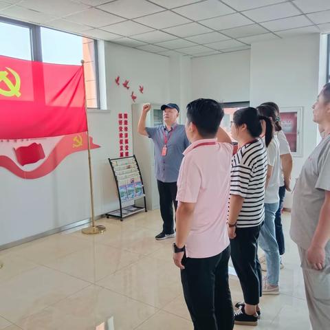 “宣誓言、燃初心”—保定槐茂食品科技有限公司庆祝建党102周年