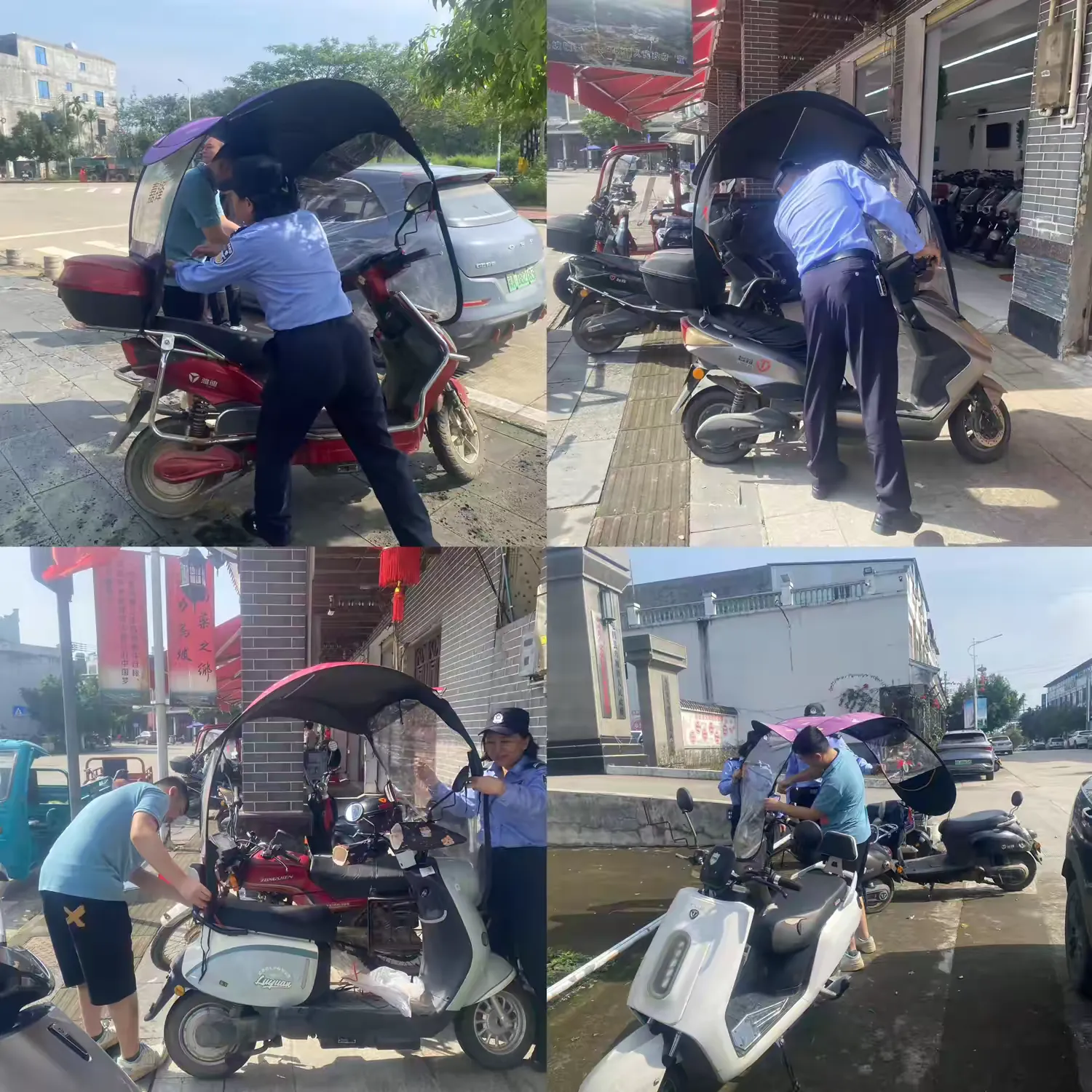 简篇-乌坡镇开展反邪教、禁毒、护苗宣传和道路交通安全“百日攻坚”整治行动